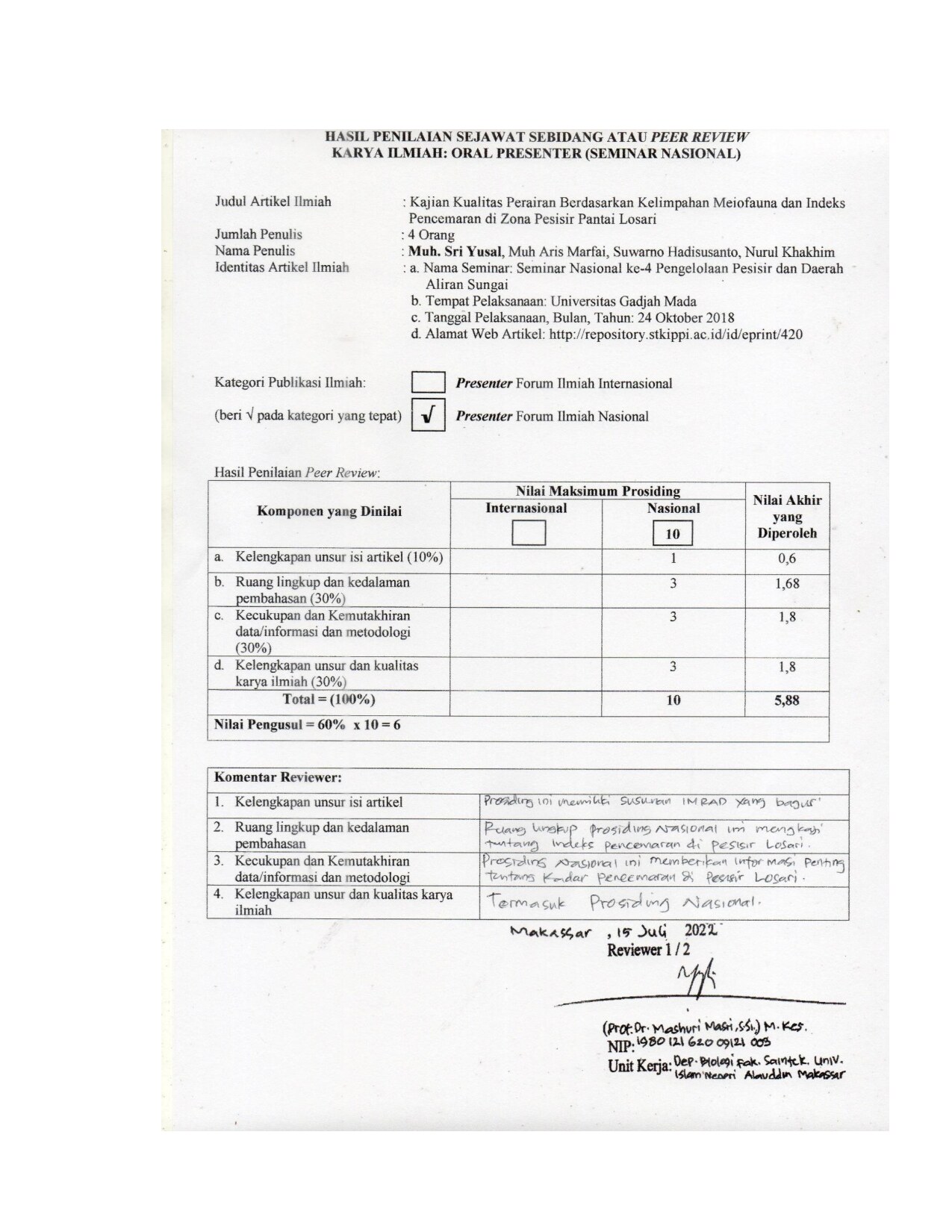 PROSIDING NAS. MPPDAS IV UGM